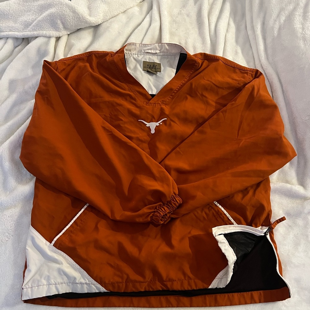 Texas Longhorns Vesi Sportswear Vintage Windbreaker